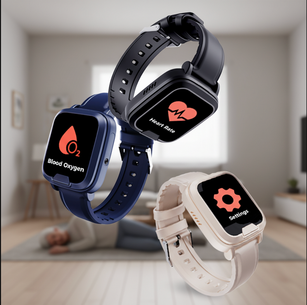 4G GPS Senior Safety Smartwatch