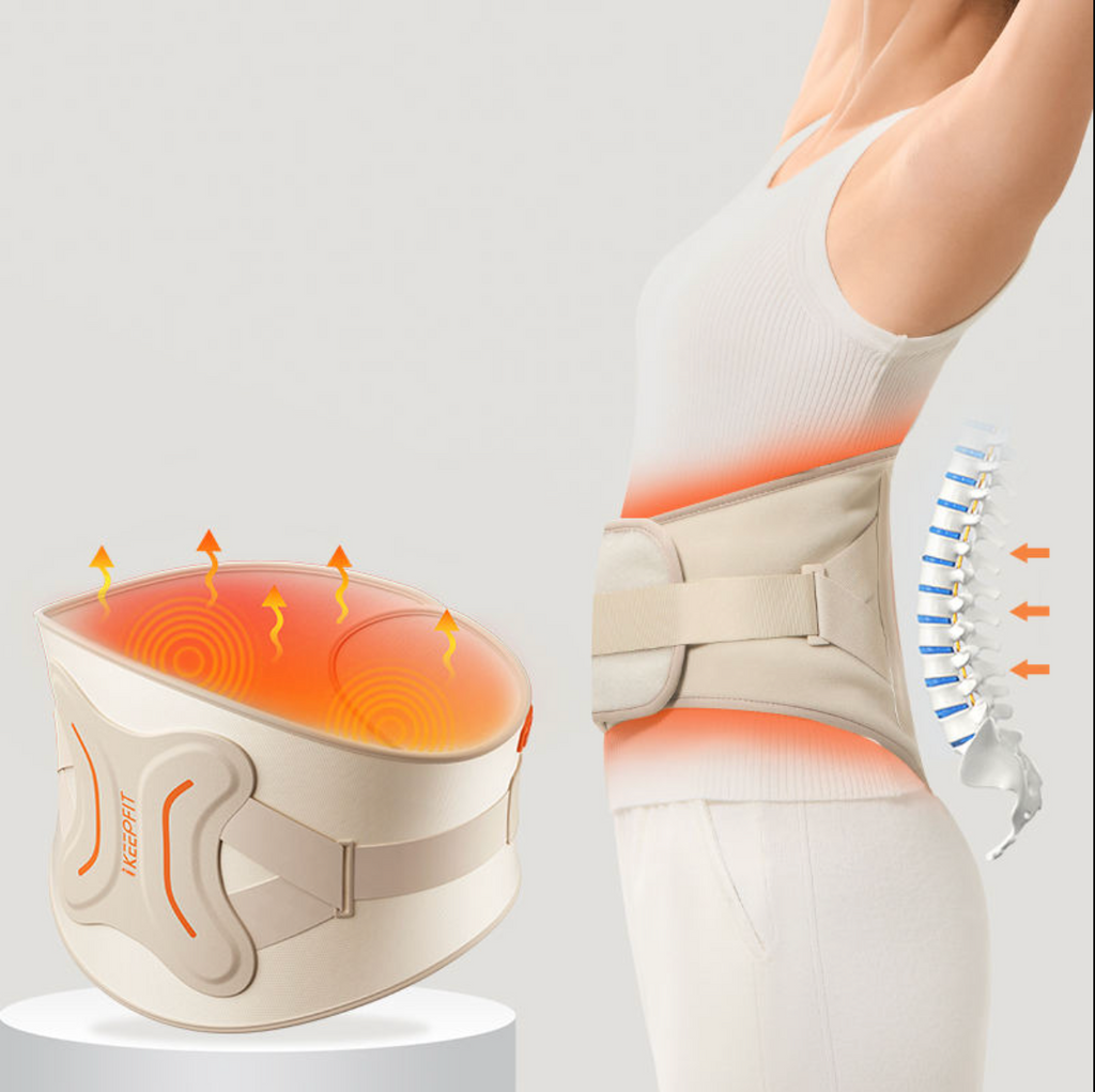 Heated Graphene Lumbar Support & Massage Belt