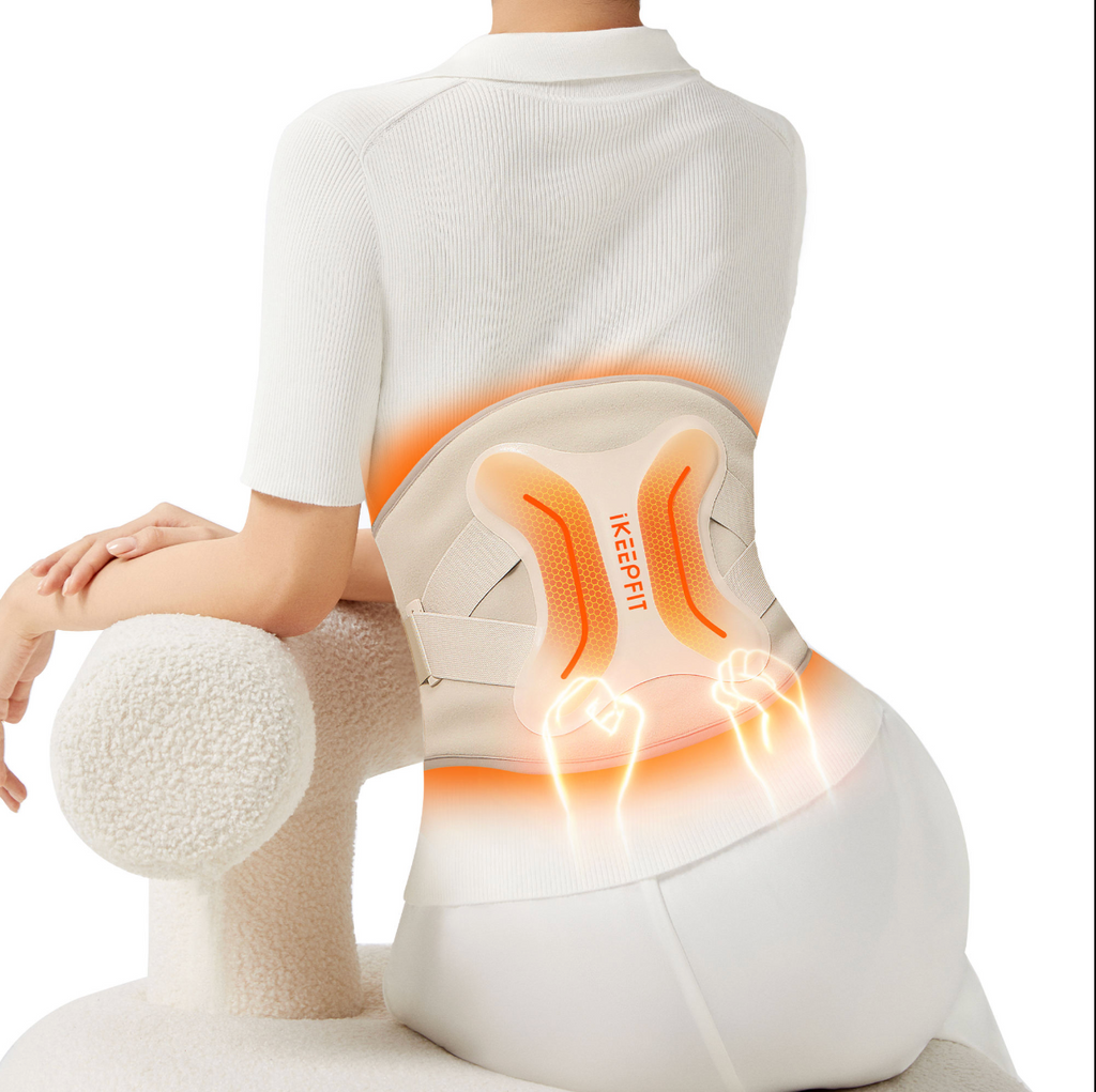 Heated Graphene Lumbar Support & Massage Belt