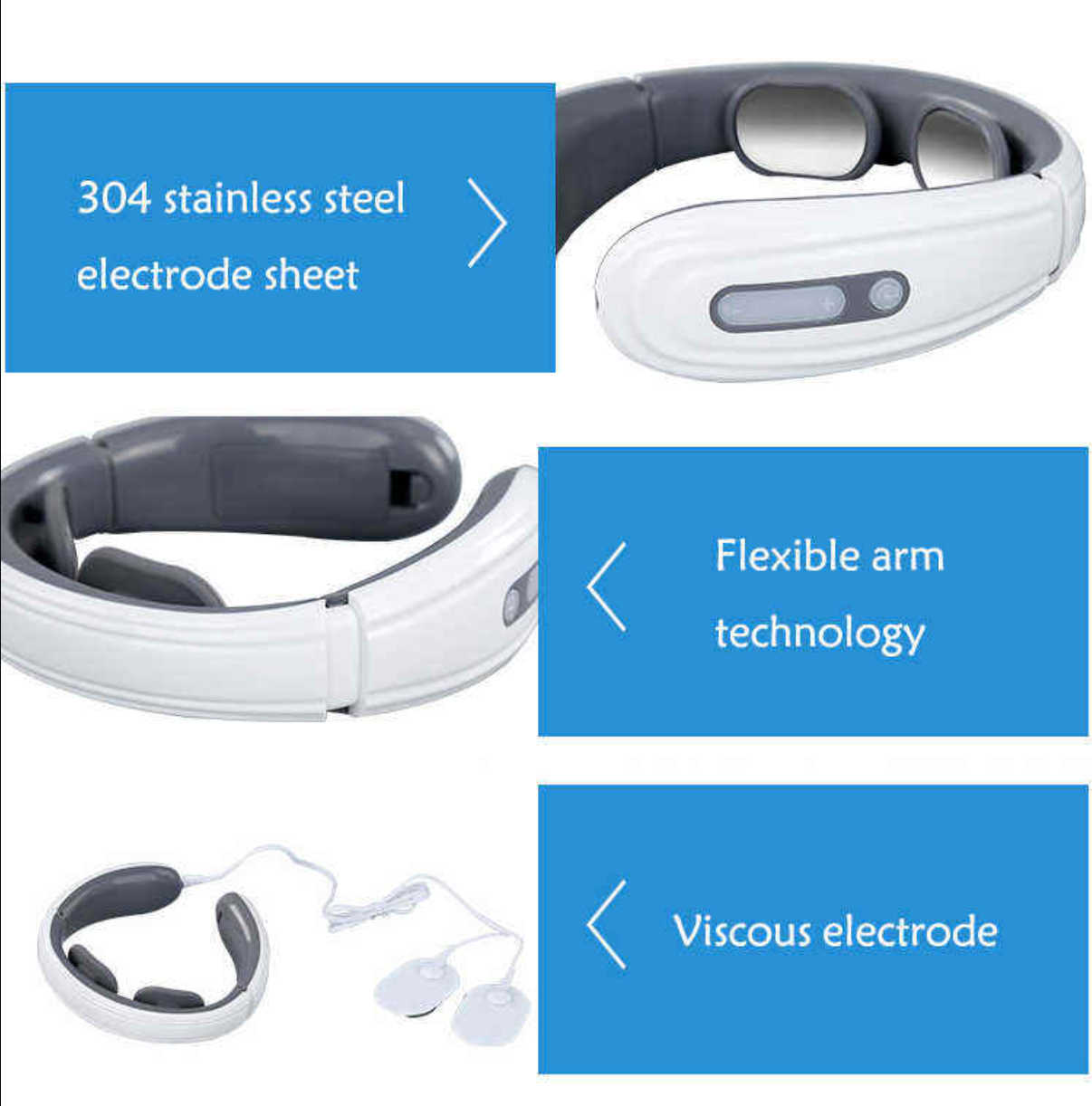 4D Wireless U-Shaped Neck & Shoulder Massager